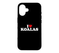 I Love Koalas, I Heart Koalas Case for iPhone 16