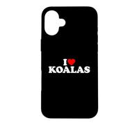 I Love Koalas, I Heart Koalas Case for iPhone 16 Plus
