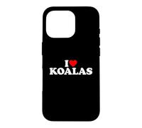 I Love Koalas, I Heart Koalas Case for iPhone 16 Pro
