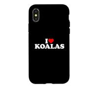 I Love Koalas, I Heart Koalas Case for iPhone X/XS
