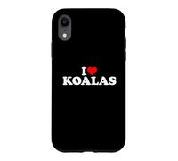 I Love Koalas, I Heart Koalas Case for iPhone XR