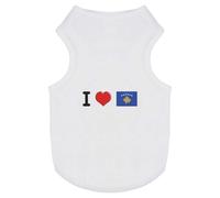 'I Love Kosovo' Pet Dog/Cat T-Shirt (PT00094957)