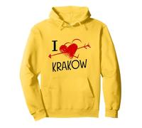 I Love Krakow Poland Polish Heart Souvenir Pullover Hoodie