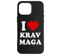 I Love Krav Maga MMA Self Defense from Israel Case for iPhone 16 Pro Max