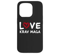 I Love Krav Maga Self-Defense Training Israeli Fighting Art Case for iPhone 15 Pro