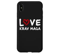 I Love Krav Maga Self-Defense Training Israeli Fighting Art Case for iPhone XS Max