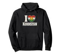 I Love Kurdistan Kurdish Kurd Pullover Hoodie