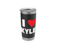 I Love Kyle Stainless Steel Insulated Tumbler