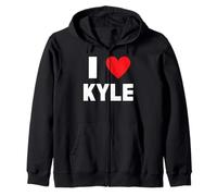 I Love Kyle Zip Hoodie