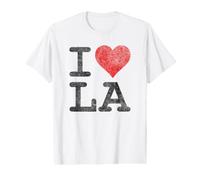 I Love LA L A Los Angeles California Value Graphic T-Shirt