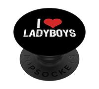 I Love Ladyboys PopSockets Swappable PopGrip