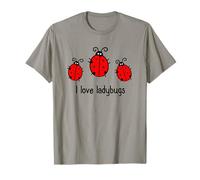 I Love Ladybugs Insects Ladybird Beetle Ladybug T-Shirt