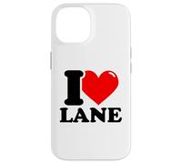 I love Lane funny fist name design Case for iPhone 14