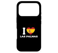 I Love Las Palmas Spain Heart Spanish Flag Case for iPhone 17 Pro