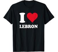 I Love Lebron Kids Womens Mens T Shirt Medium Black