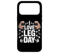 I Love Leg Day Strength Workout Case for iPhone 17 Pro Max