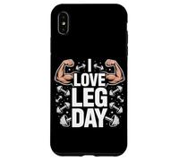 I Love Leg Day Strength Workout Case for iPhone XS Max