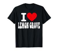 I Love Lemon Grove California Heart Souvenir CA City Pride T-Shirt