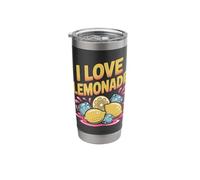I Love Lemonade Bright Summer Fun Stainless Steel Insulated Tumbler