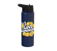 I Love Lemonade Juicy Fresh Fruits Fun Stainless Steel Insulated Water Bottle