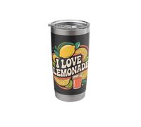 I Love Lemonade Refreshing Citrus Delight Stainless Steel Insulated Tumbler
