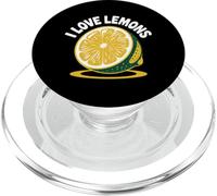 I Love Lemons Citrus Fresh Slices PopSockets PopGrip for MagSafe