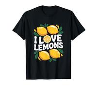 I Love Lemons Citrus Fruit Lover Fun T-Shirt