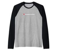 I Love Leonardo da Vinci Raglan Baseball Tee