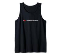 I Love Leonardo da Vinci Tank Top