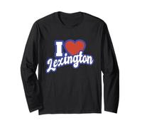 I Love Lexington Kentucky Long Sleeve T-Shirt