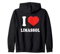 I Love Limassol, Lemesos Old Port Marina & Wine Festival Zip Hoodie