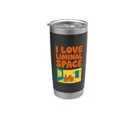 I Love Liminal Space Empty Office Stainless Steel Insulated Tumbler