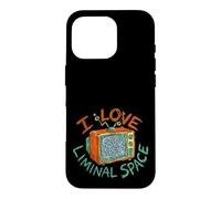 I Love Liminal Space Static TV Case for iPhone 16 Pro