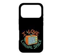 I Love Liminal Space Static TV Case for iPhone 17 Pro