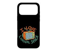I Love Liminal Space Static TV Case for iPhone 17 Pro Max