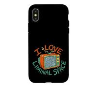 I Love Liminal Space Static TV Case for iPhone X/XS