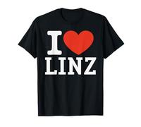 I Love LINZ City Heart Graphic Souvenir Travel T-Shirt