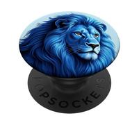 I Love Lions Lion Head Face PopSockets Adhesive PopGrip