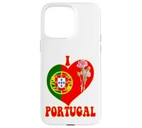 I Love Lisbon Portugal Flag Heart Portuguese Mama Papa Uncle Case for iPhone 15 Pro Max