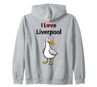 I Love Liverpool Zip Hoodie
