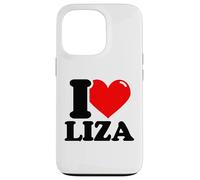 I love Liza funny fist name design Case for iPhone 13 Pro