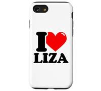 I love Liza funny fist name design Case for iPhone SE (2020) / 7/8