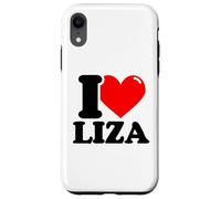 I love Liza funny fist name design Case for iPhone XR