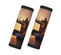 I Love London Print Car Handle Protectors Luggage Handle Wrap Grips 2 Packs Travel Non Slip Soft Grip