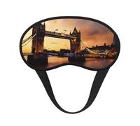 I Love London Sleep Mask for Side Sleeper, Eye Mask Sleeping for Women Men,for Sleeping with Elastic Band