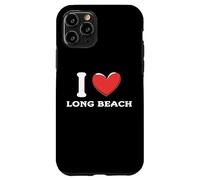 I Love Long Beach California Case for iPhone 11 Pro