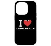 I Love Long Beach California Case for iPhone 14 Pro