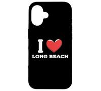 I Love Long Beach California Case for iPhone 16