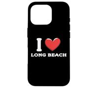 I Love Long Beach California Case for iPhone 16 Pro