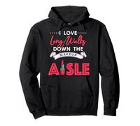 I Love Long Walks Down The Makeup Aisle Funny Makeup Lover Pullover Hoodie
